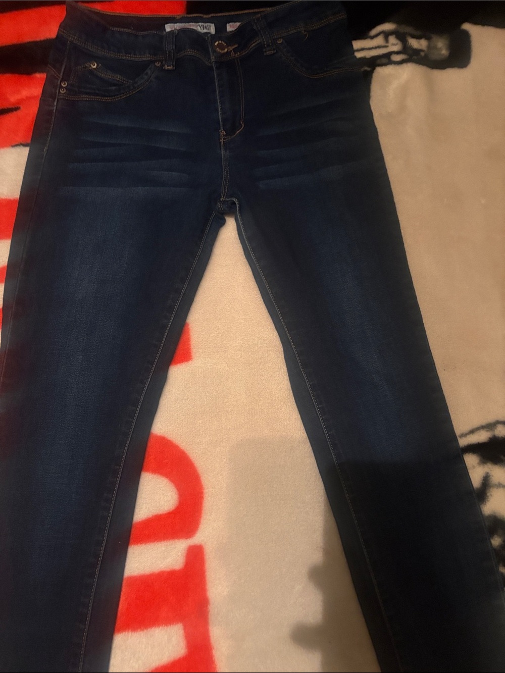 YMI Dark Navy Skinny Jeans
